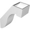 Ekena Millwork 5-in. W x 12-in. D x 16-in. H Del Monte Architectural Grade PVC Knee Brace BRCP05X12X16DEL - alternate 6